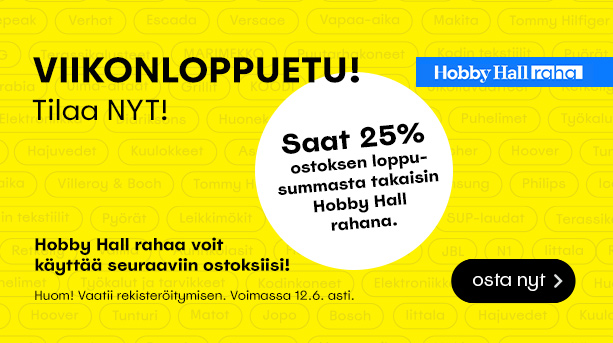 Hobby Hall FI: Viikonlopun ajan ilmainen toimitus kaikille HPG:n  tuotteille! ? | Milled