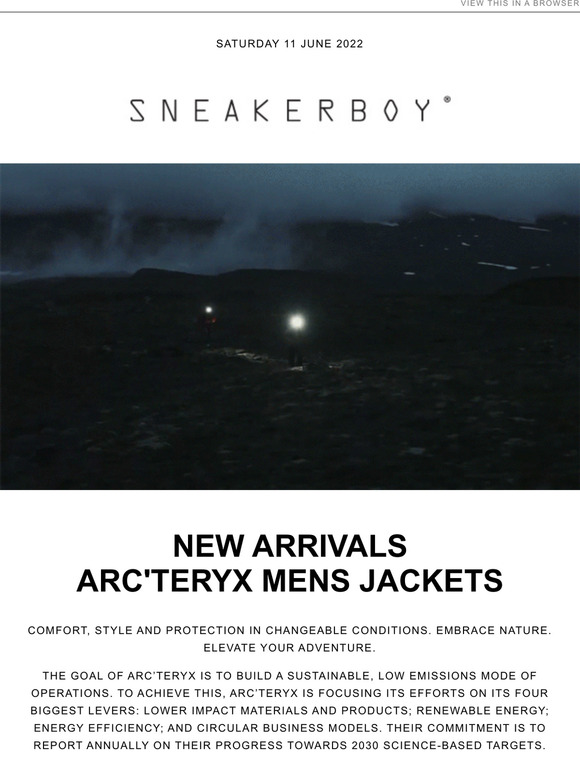Arc’Teryx | New Arrivals