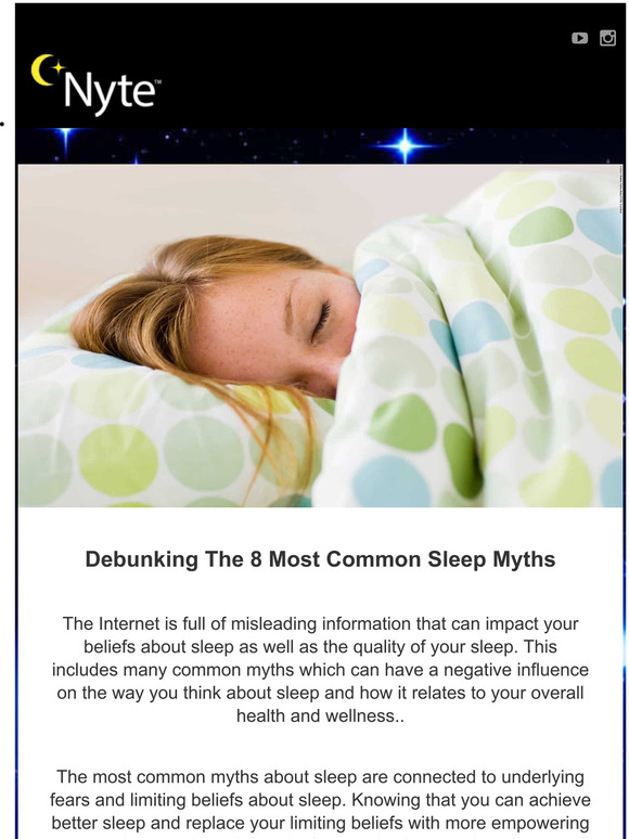 Debunking Common Sleep Myths 🧐