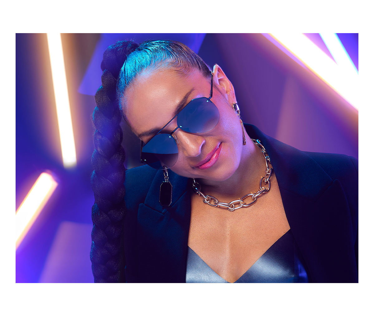 Diff Eyewear Robin Arzon Sunglasses ROBIN ARZON x DIFF EYEWEAR- ART DIRECTION + WARDROBE STYLING  main image 2
