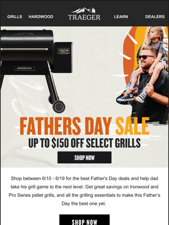 Traeger Grills Father’s Day Sale Starts NOW Milled
