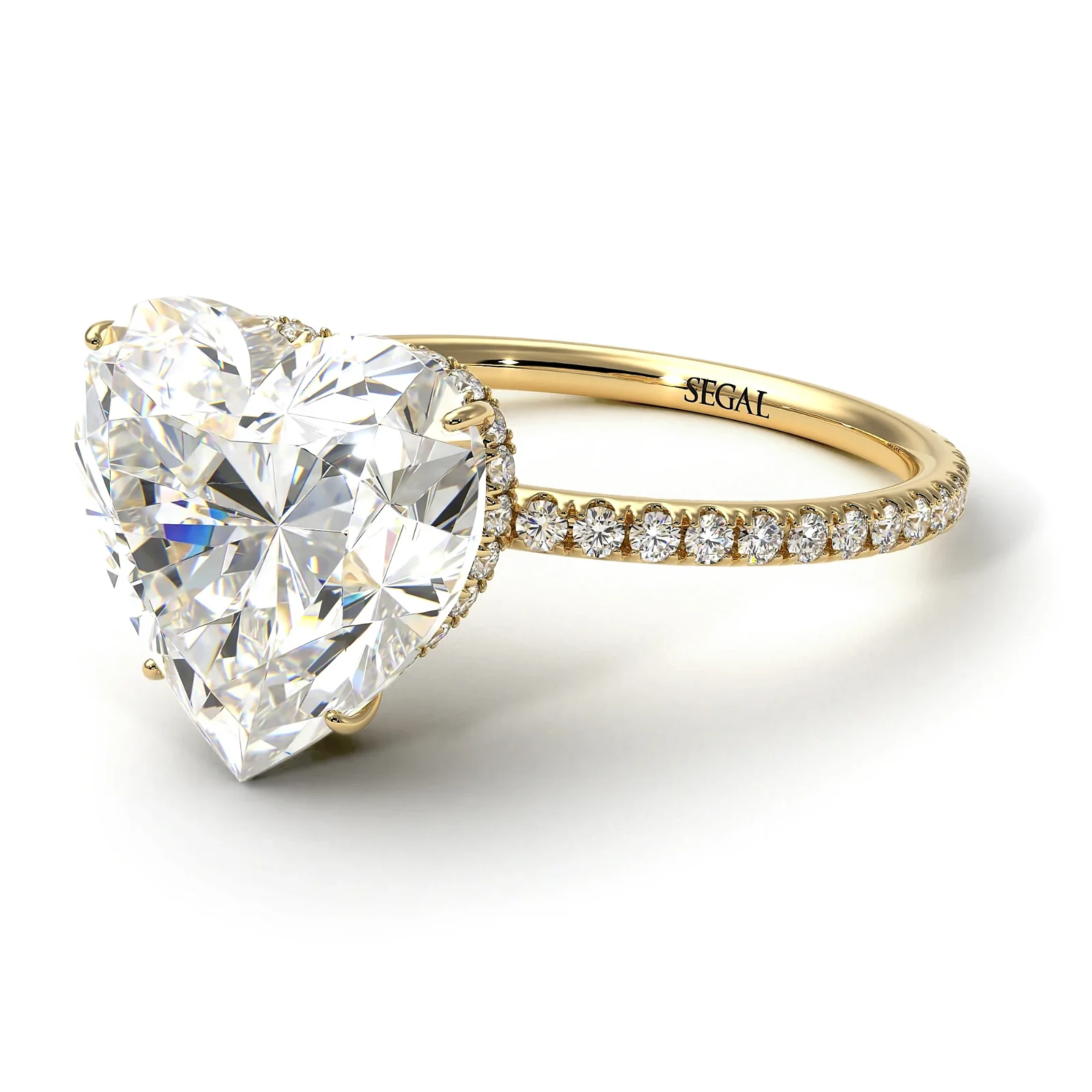 Image of Heart Shape Diamond Ring - Noelle No. 1