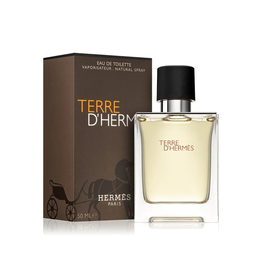 Image of Hermes Terre D'Hermes Eau de Toilette Men's Aftershave Spray (50ml, 100ml)