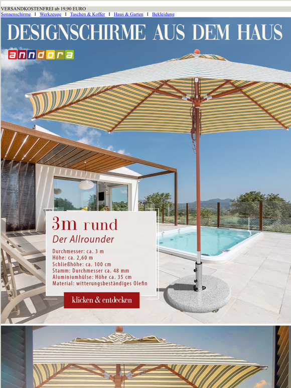 Ihr persönliches Designelement im Garten 🏡⛱️