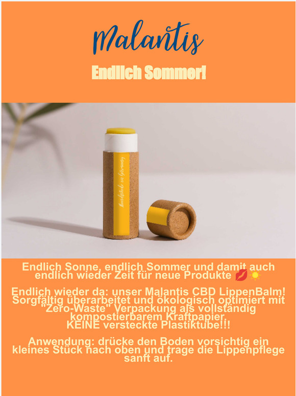 ☀️ Endlich Sommer ☀️ Malantis Newsletter ☀️ Juni 2022