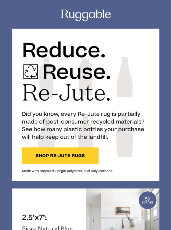 Ruggable Rugs Made From Recycled Materials! Milled