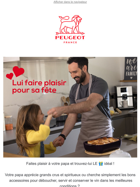 A chaque papa son 🎁 Peugeot !