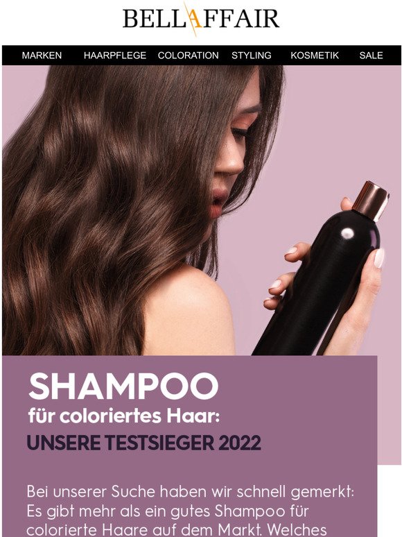 Shampoo für coloriertes Haar: Unsere Testsieger 2022