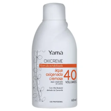 Água Oxigenada Cremosa Yamá 40Vol  60ml