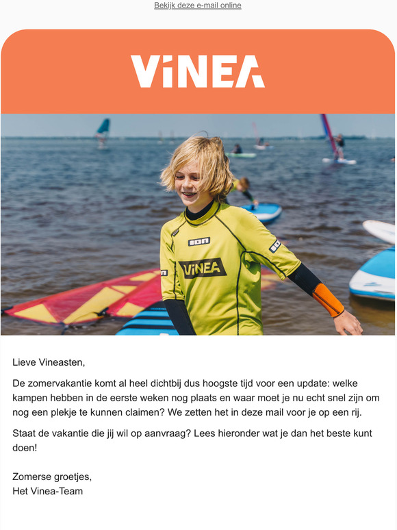 Welke kampen hebben nog plek?