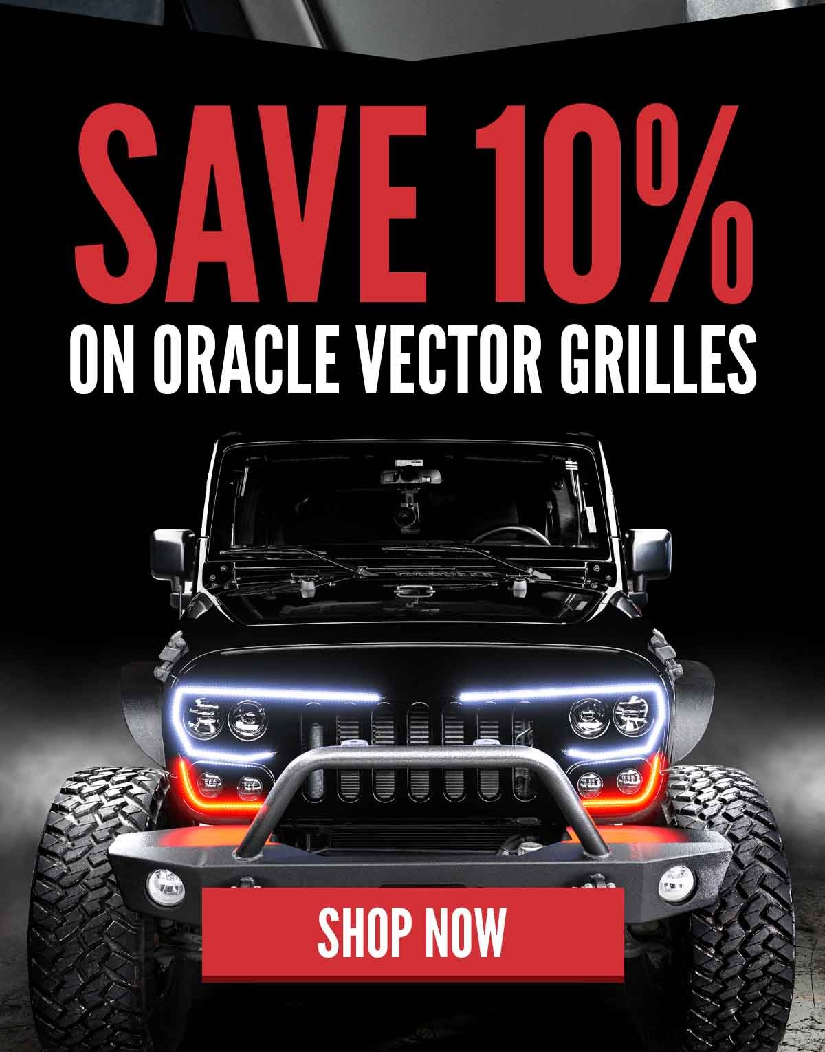 Save 10% On Oracle Vector Grilles
