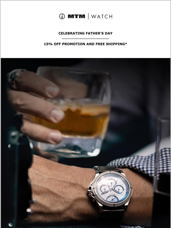Celebrate Dad With 15% Off