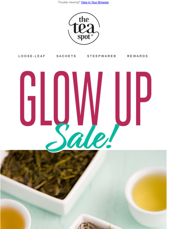 The Tea Spot Natural Glow is back! 🌱 Milled