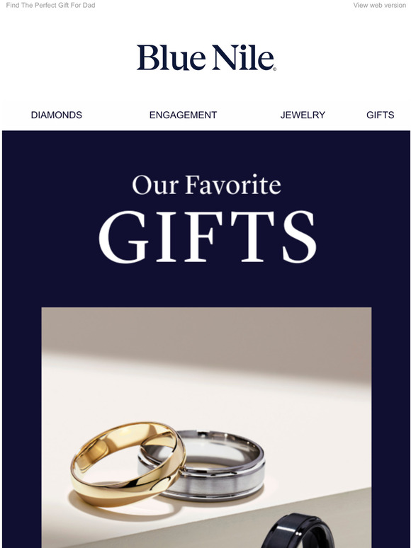 Blue Nile Explore Our Gift Guide For Father's Day Milled