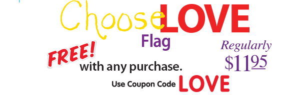 Choose Love Flag