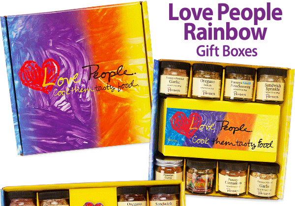 Love People Rainbow Gift Boxes
