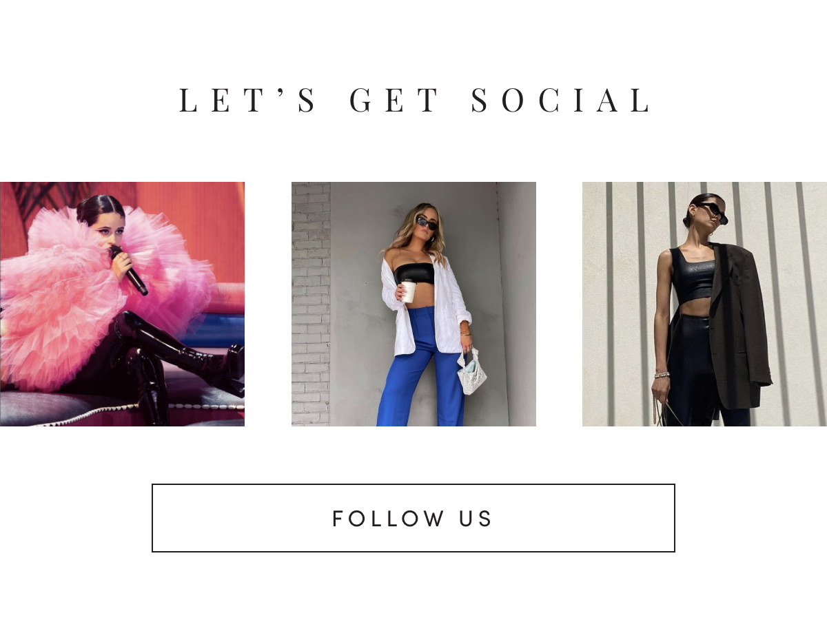 Let's Get Social | Follow Us