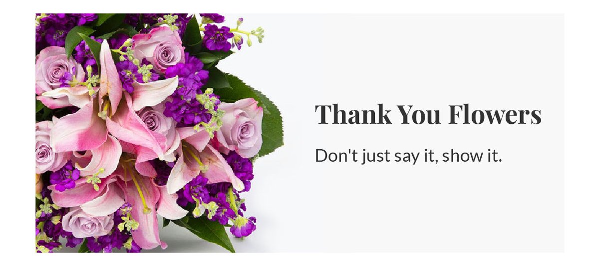 Thank You Flowers