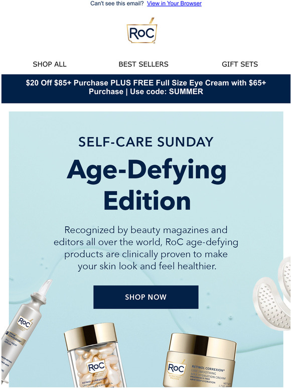 Roc Skincare Discover healthierlooking skin with RoC Milled