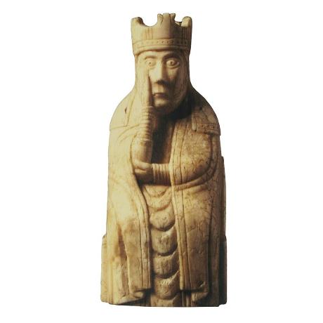 Lewis Queen Wooden Postcard