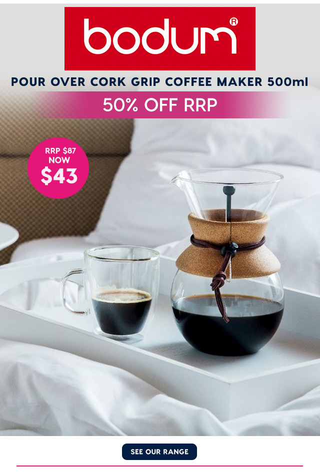 The Bodum Pour Over Coffee Maker Is 38% Off at