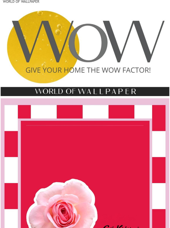 Shop the roses....Cath Kidston wallpapers at World of Wallpaper