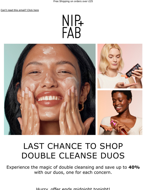 🧼 LAST CHANCE Double Cleanse Duos - £15 🧼