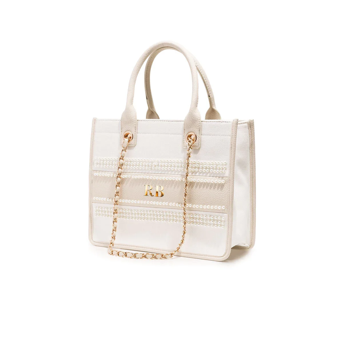 Image of Mini Pearl Canvas Resort Bag