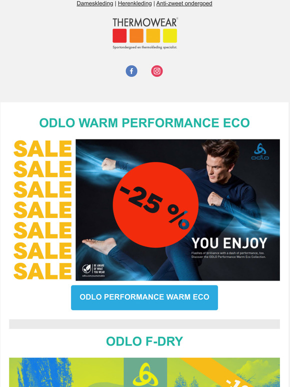 Zomervoordeel bij Thermowear! Sla je slag!