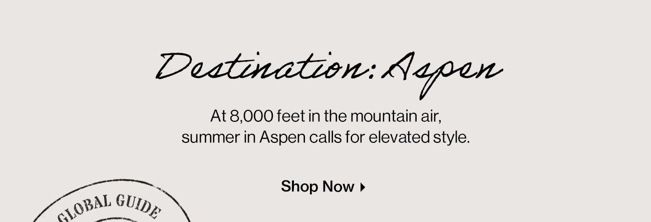 Destination: Aspen
