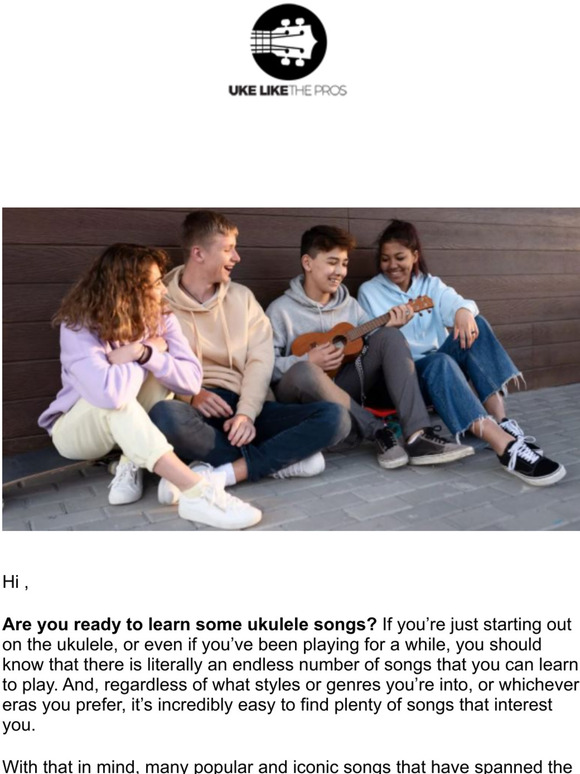 Uke Like The Pros Top 10 Ukulele Songs for Beginners! Milled