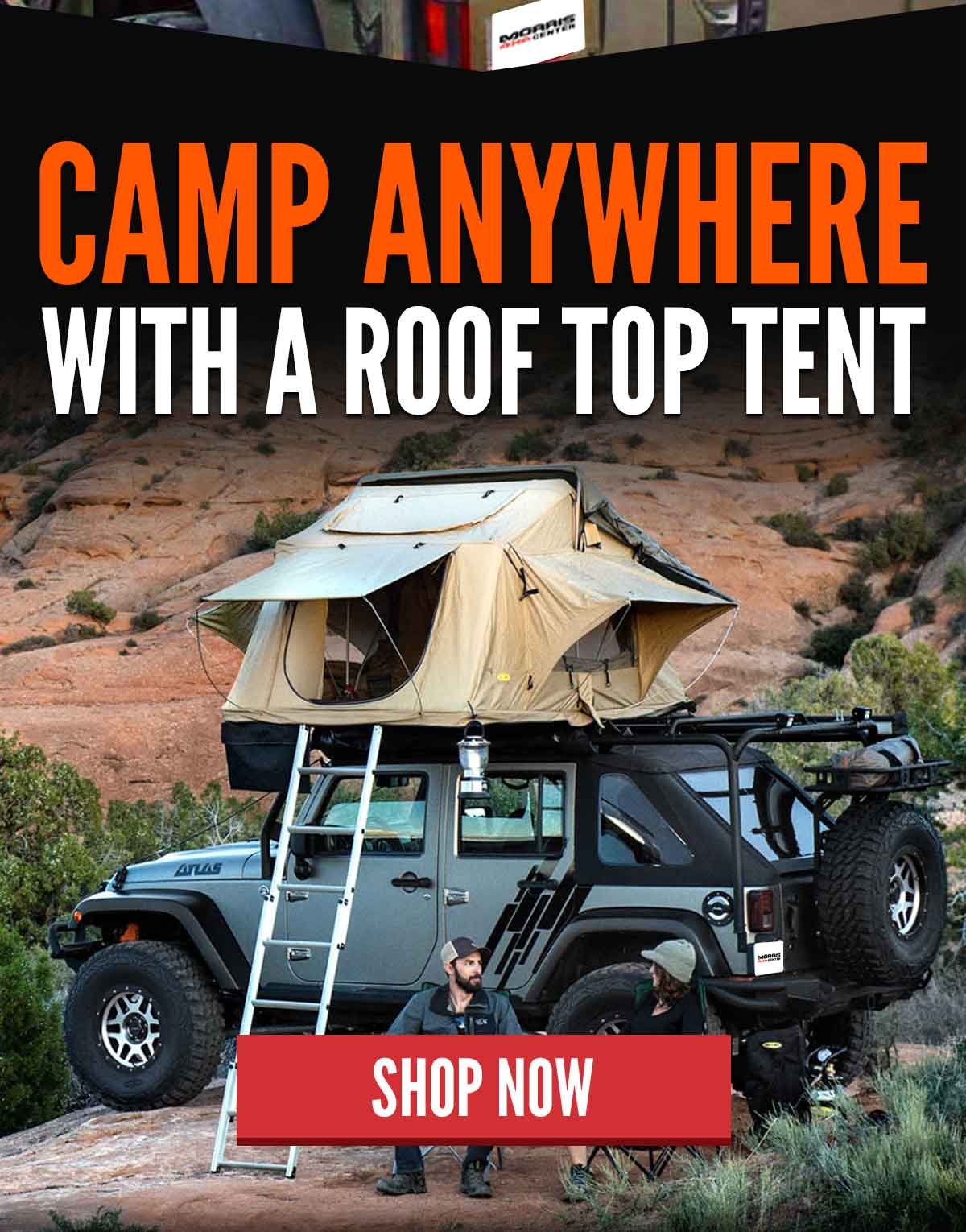 Camp Anywhere With a Roof Top Tent