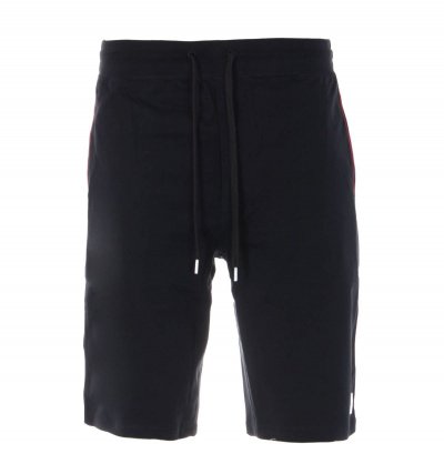 PS Paul Smith Artist Stripe Jersey Lounge Shorts - Black