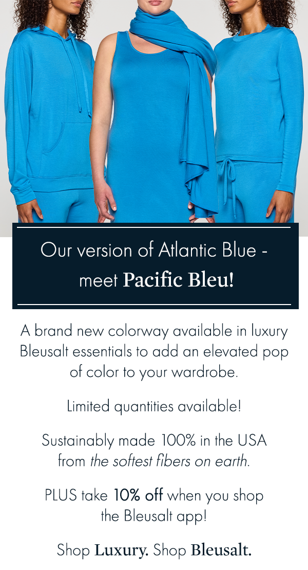 New Color - Pacific Bleu 