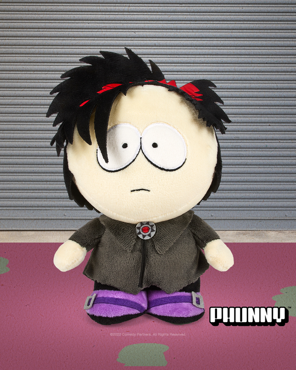 South Park Goth Kid Pete 8 Phunny Plush by Kidrobot
