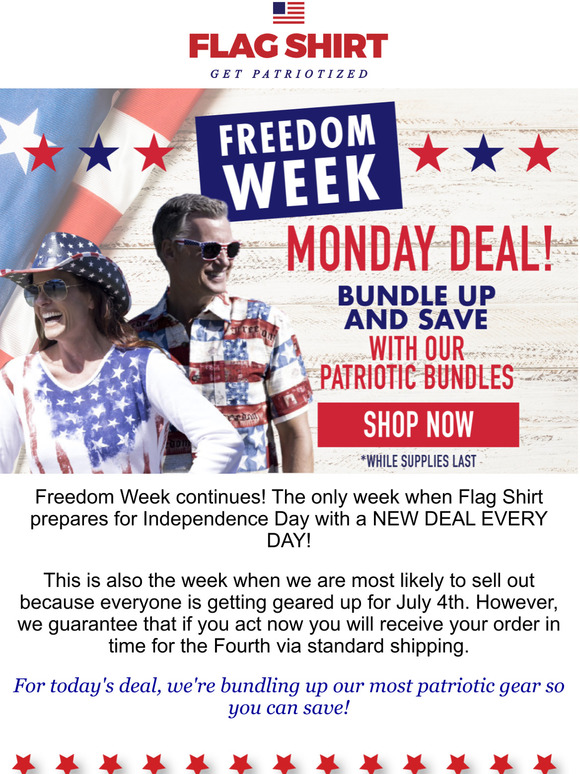 Banded Freedom Week Monday Deal! 🇺🇸 Milled