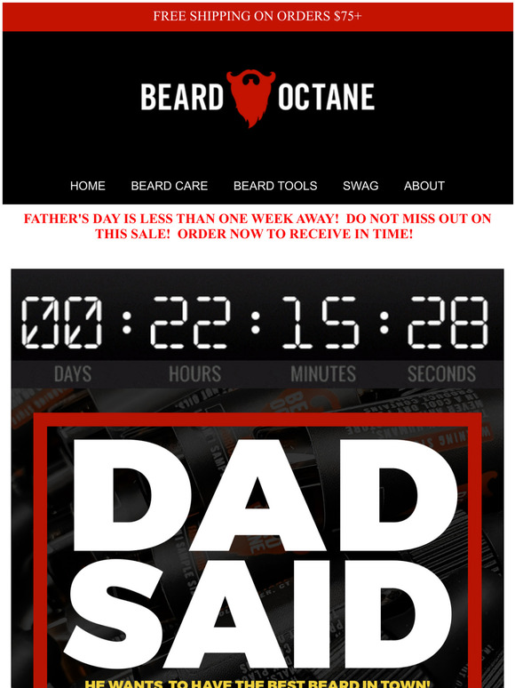 Last chance to save on Father's Day gifts!