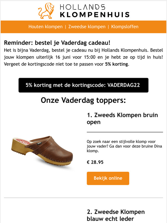 Reminder: vergeet je Vaderdag cadeau niet!
