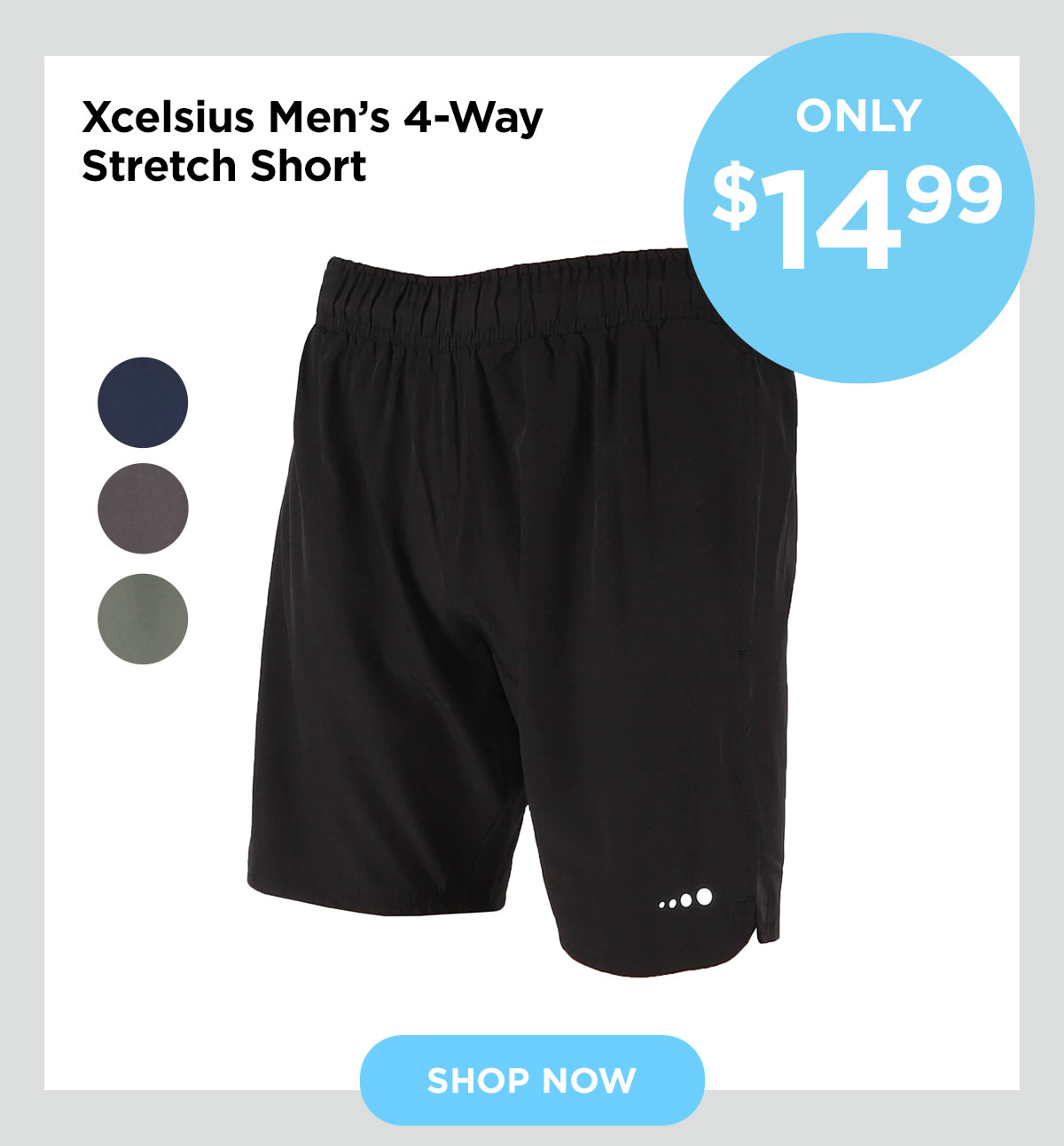 Xcelsius hot sale active shorts