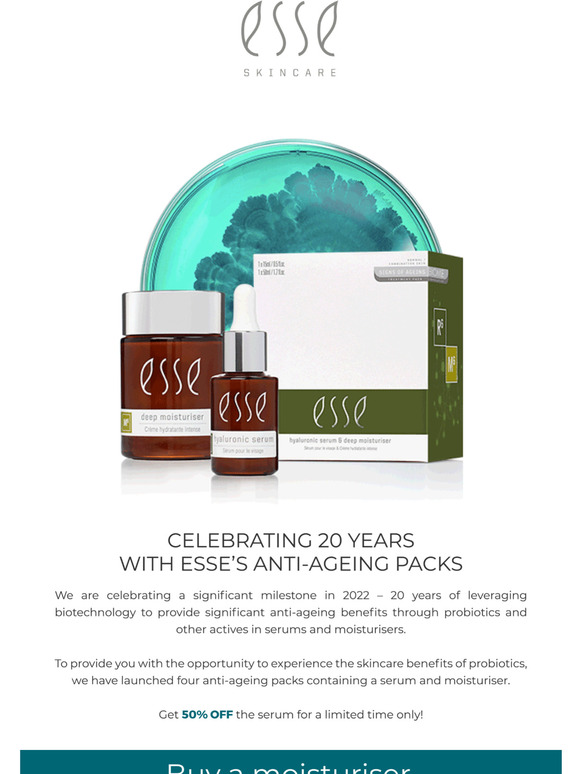 Treat yourself to our Anti-Ageing Packs🌿