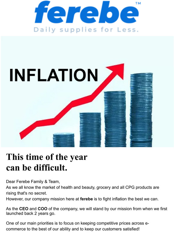 Inflation Doesn't Impact Ferebe