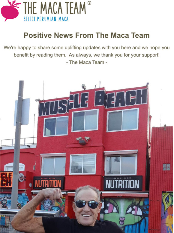 Maca Athlete is Back, Positive Updates + Product News