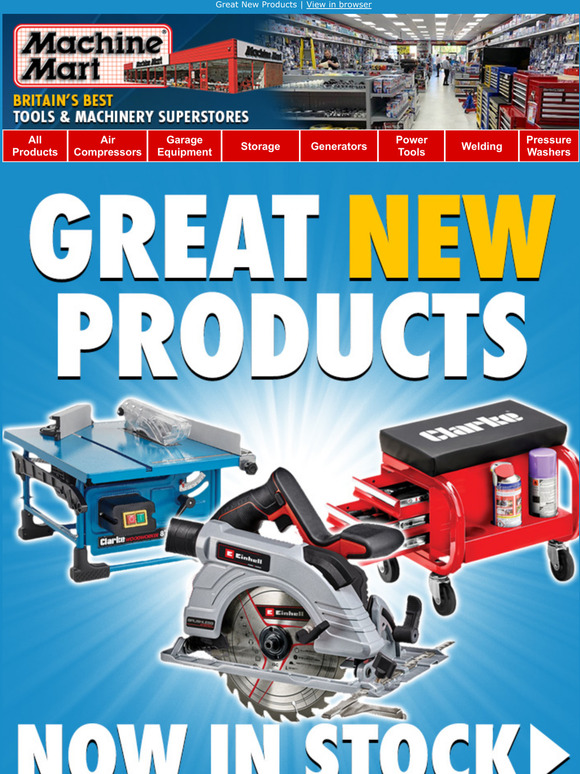 Machine Mart Great New Products Now In Stock... Milled