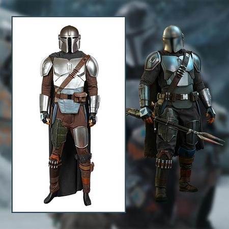 Xcoser The Mandalorian Din Djarin Beskar Steel Armor Costume