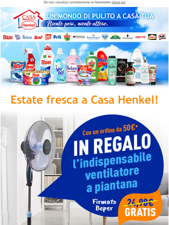 Casa Henkel ti offre la grattugia elettrica di Ariete in omaggio