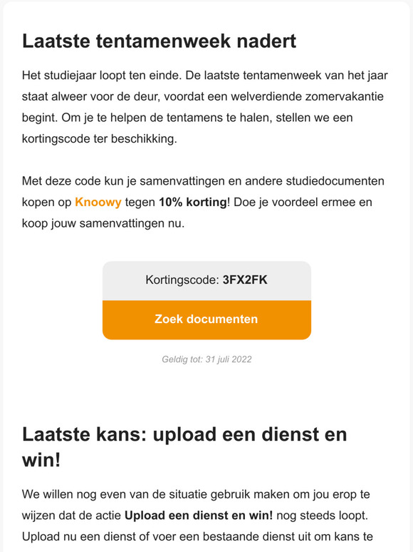 Koop je samenvattingen met 10% korting