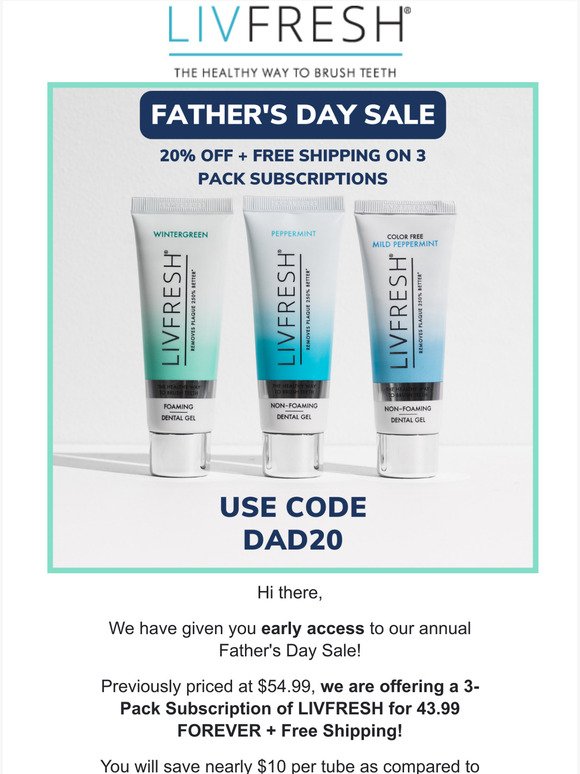 A Healthier Mouth for You & Dad