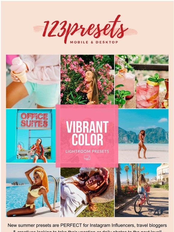 New in store: summer presets