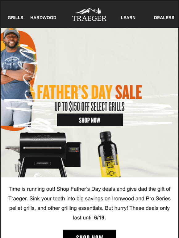 Traeger Grills Father’s Day Sale—Time is Running Out! Milled