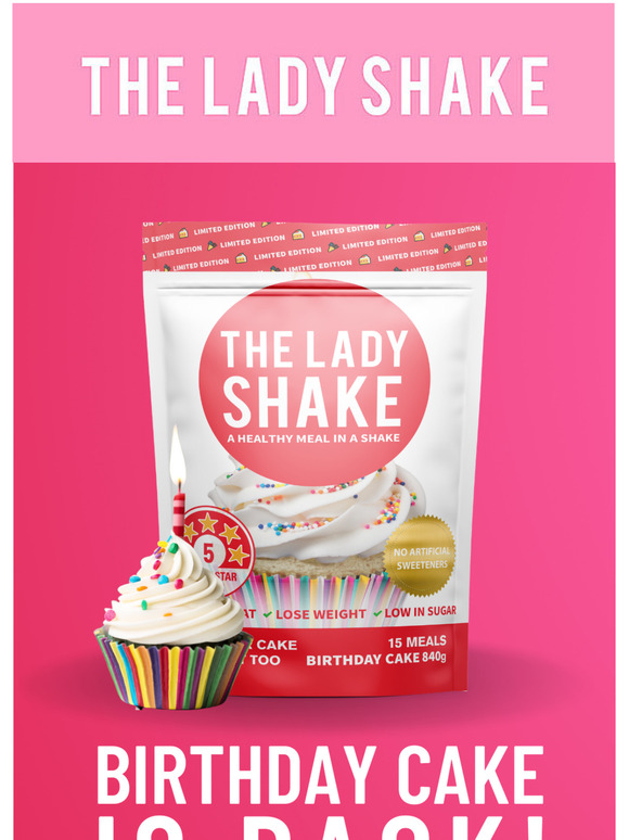 The Lady Shake Our best selling limited flavour is back 🚨 Milled